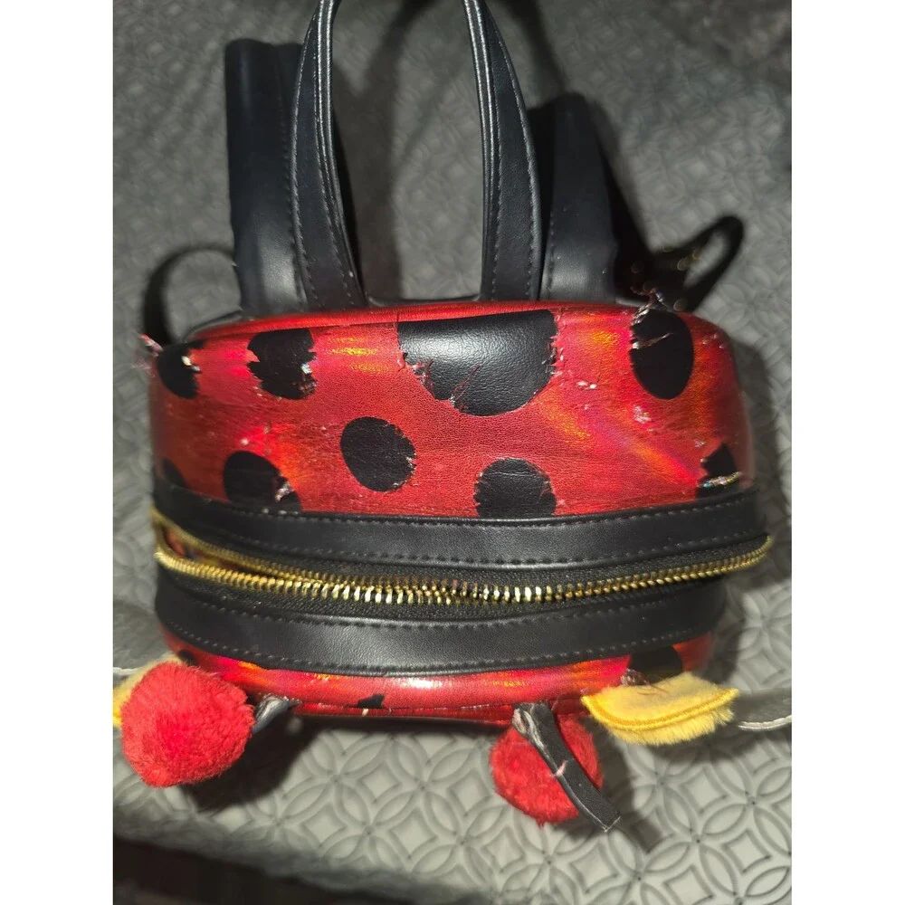 Loungefly Disney Winnie the Pooh Halloween costume ladybug mini backpack bookbag